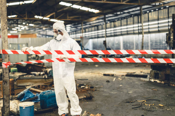 Professional Biohazard technician working in Ocean Shores, WA